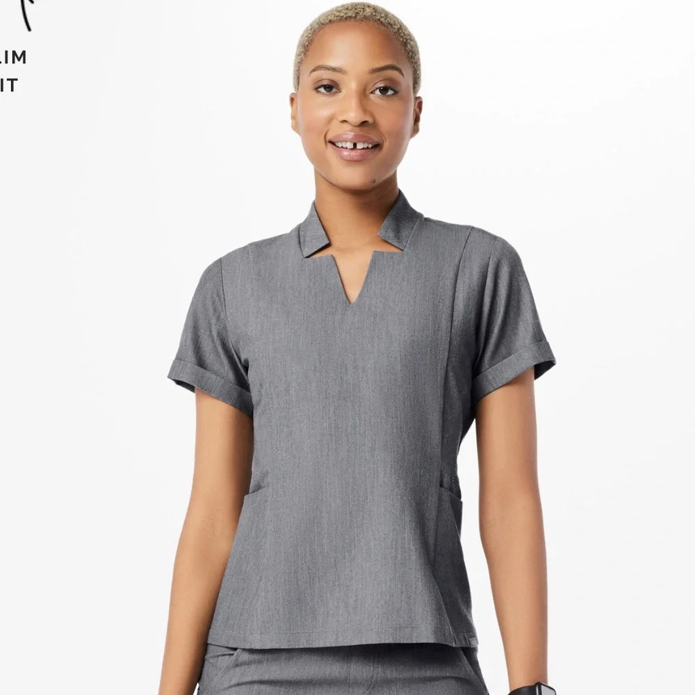 FIGS INALA SLIM SCRUB TOP - Picture 1 of 6